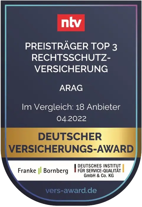 Siegel - NTV Rechtsschutz Versicherung